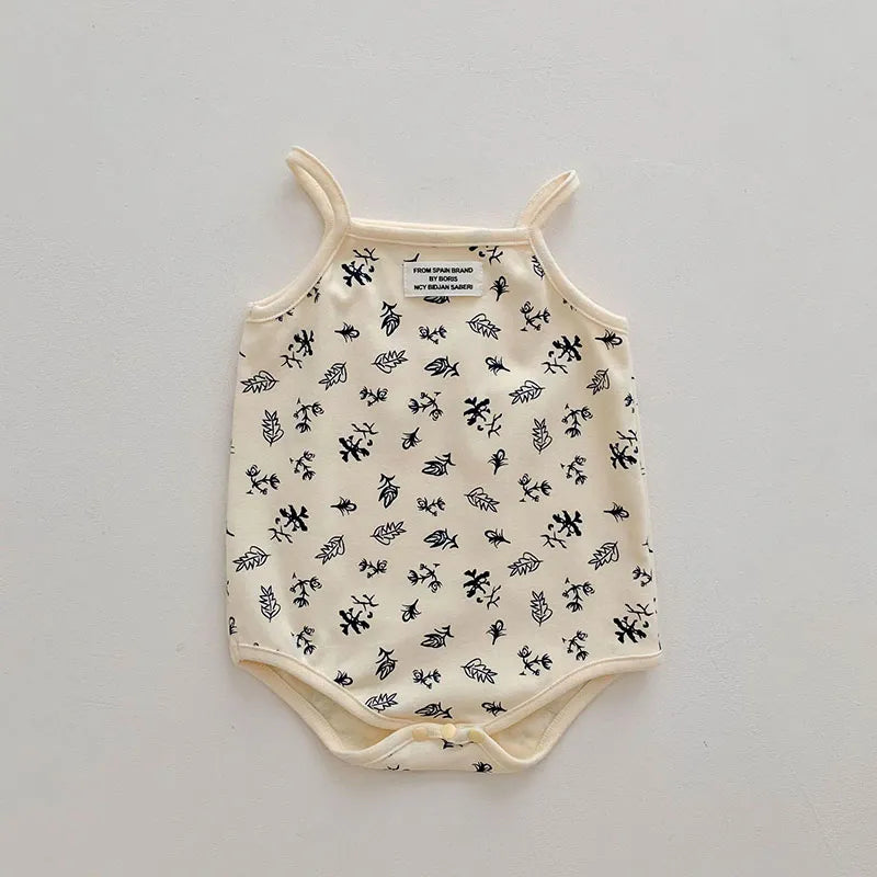 Summer Baby Bodysuits Organic Cotton