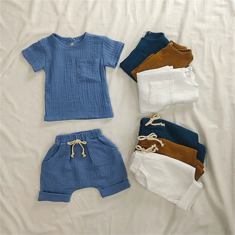 Baby Casual Set in Organic Cotton