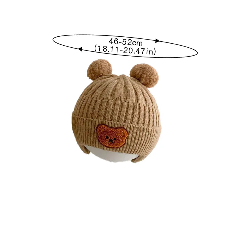 Winter Baby Bear Cap